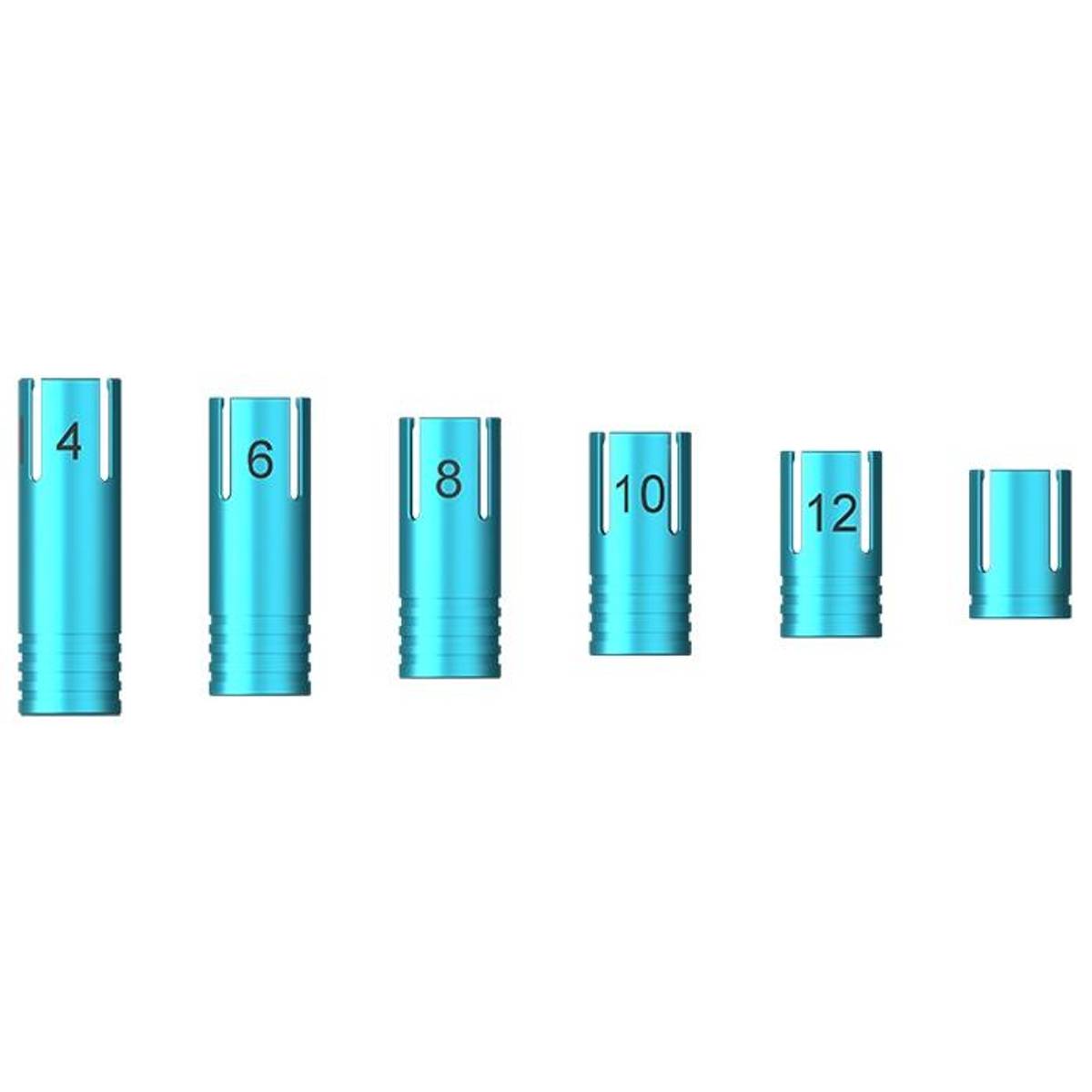 Standard Ridge Drill Stops 4, 6, 8, 10, 12, 14mm
