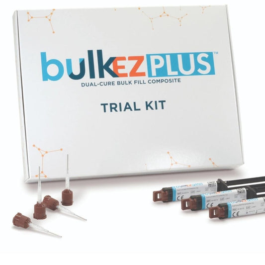 Bulk EZ PLUS Trial Kit - Includes All Six Color Options in 6 gram (each) Syringes plus (18) 17 Gauge Tips and (18) 19 Gauge Tips